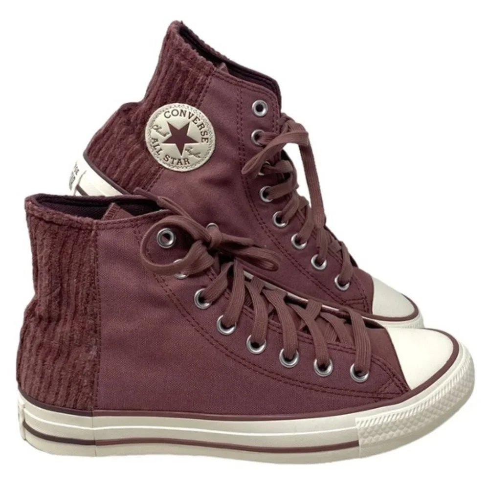 Converse Ctas High Top Sneakers Skate For Men Casual Shoe Brown Canvas A01343F - Picture 3 of 10